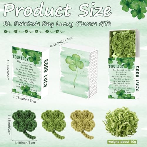 Wettarn 24 Piece Irish Lucky Gift Set with Boxes
