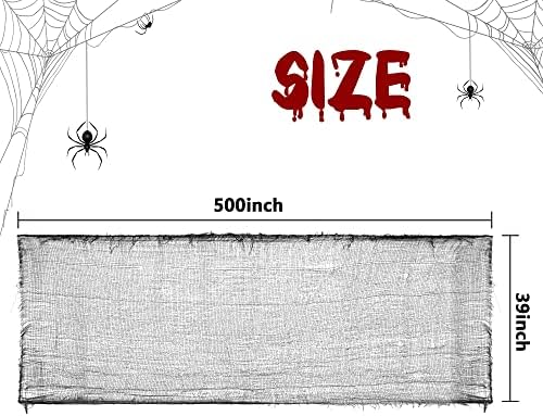 Watayo 500 x 39 Inch Halloween Creepy Gauze Cloth