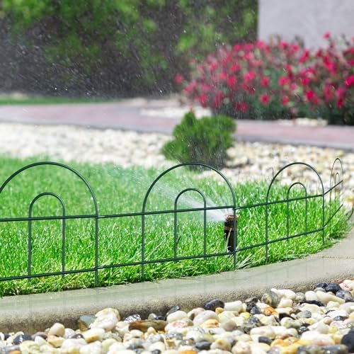 Decorative Garden Folding Border Fence 18in X 50ft