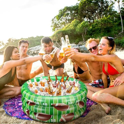 Football Inflatable Cooler with Large Capacity
