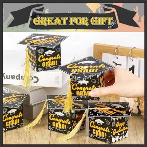 KPOSIYA Graduation Cap Gift Boxes with Tassel 32pcs 1