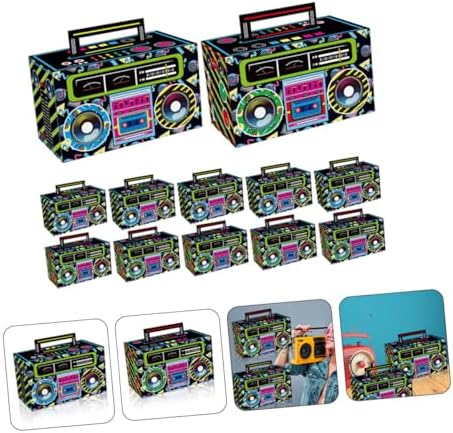 SOIMISS 12pcs Retro Cassette Tape Candy Box Party Favor Containers