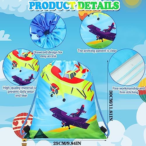 Talltalk 24 Pcs Airplane Style Gift Bags