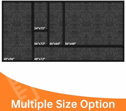 HOMEK Extra Large Door Mat for Entryway and Outdoor