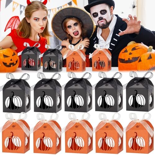 Ncozwo 20 Pcs Halloween Treat Boxes