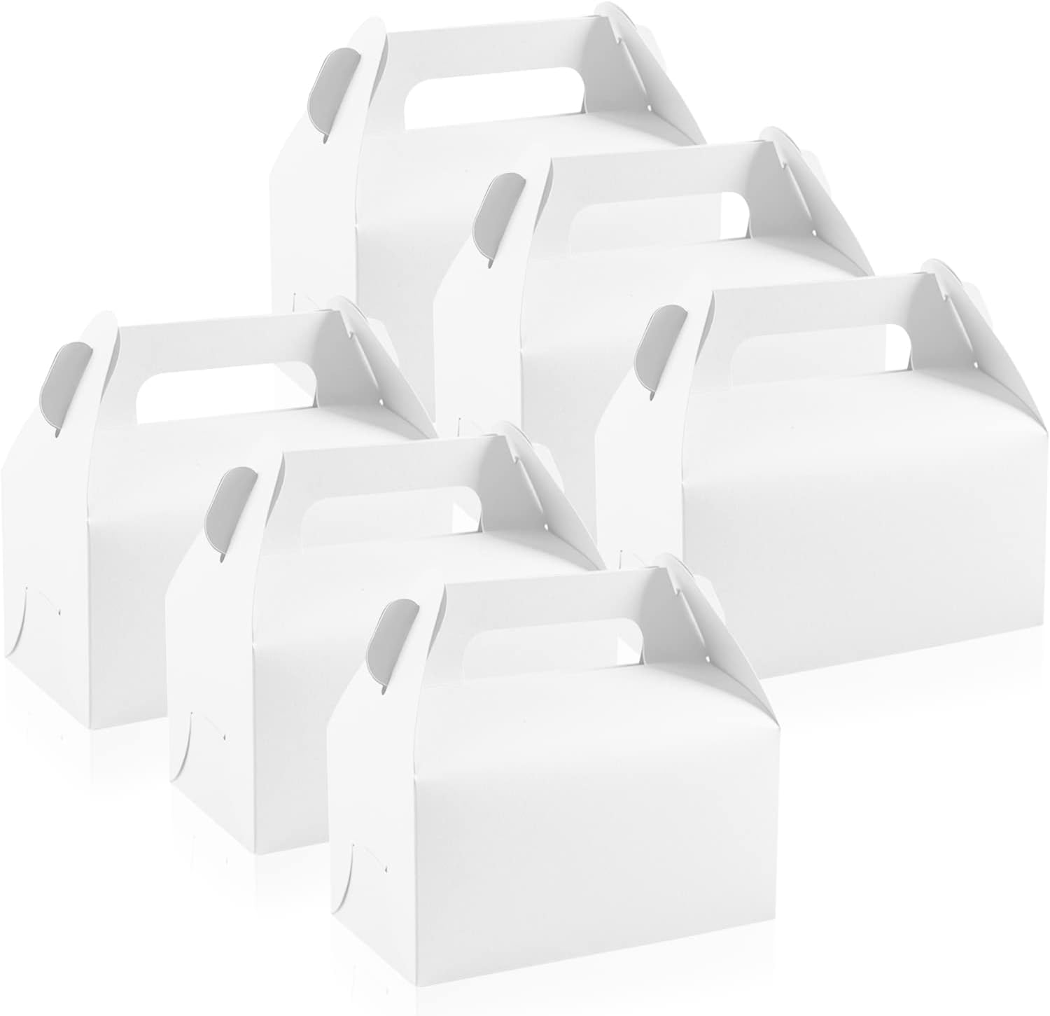 Lainrrew 30 Pcs White Treat Boxes for Parties