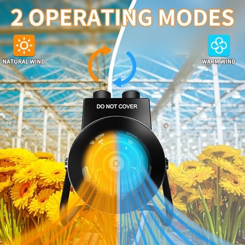 Buyplus Greenhouse Heater with Thermostat
