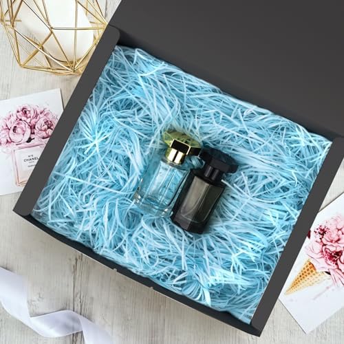 12 Piece Black Gift Box with Lid and Ribbon