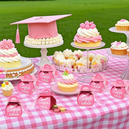 Glavatrix 40 Pcs Graduation Cap Gift Box with Tassel