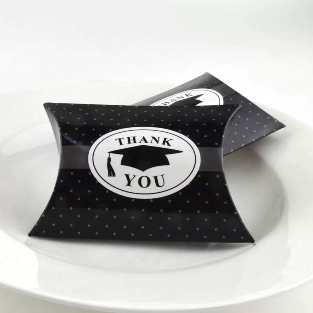 50Pcs Small Graduation Cap Gift Box 35x25x1Inch