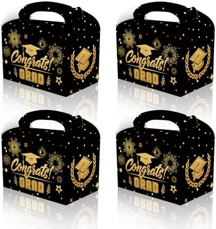 CPTBAG 12 Pack Graduation Party Favors Boxes