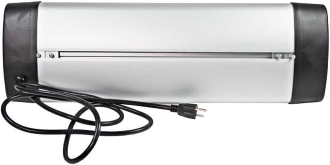 Comfort Zone 1500W Wall Mount Patio Heater with Thermostat and Timer