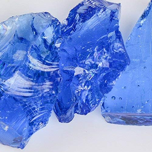 Blue Landscape Glass - 10 Lbs Large