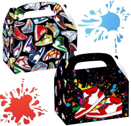Candy Chef Sneaker Party Favor Boxes 12PCS 1