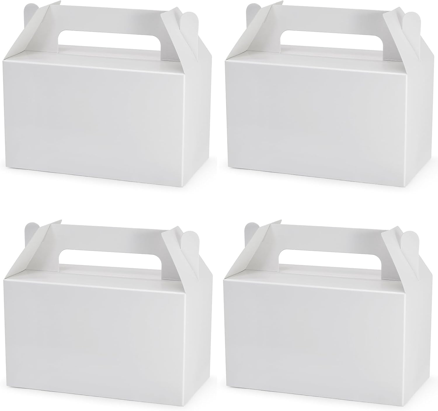 Oletx 50Pcs White Gift Boxes for Parties and Events