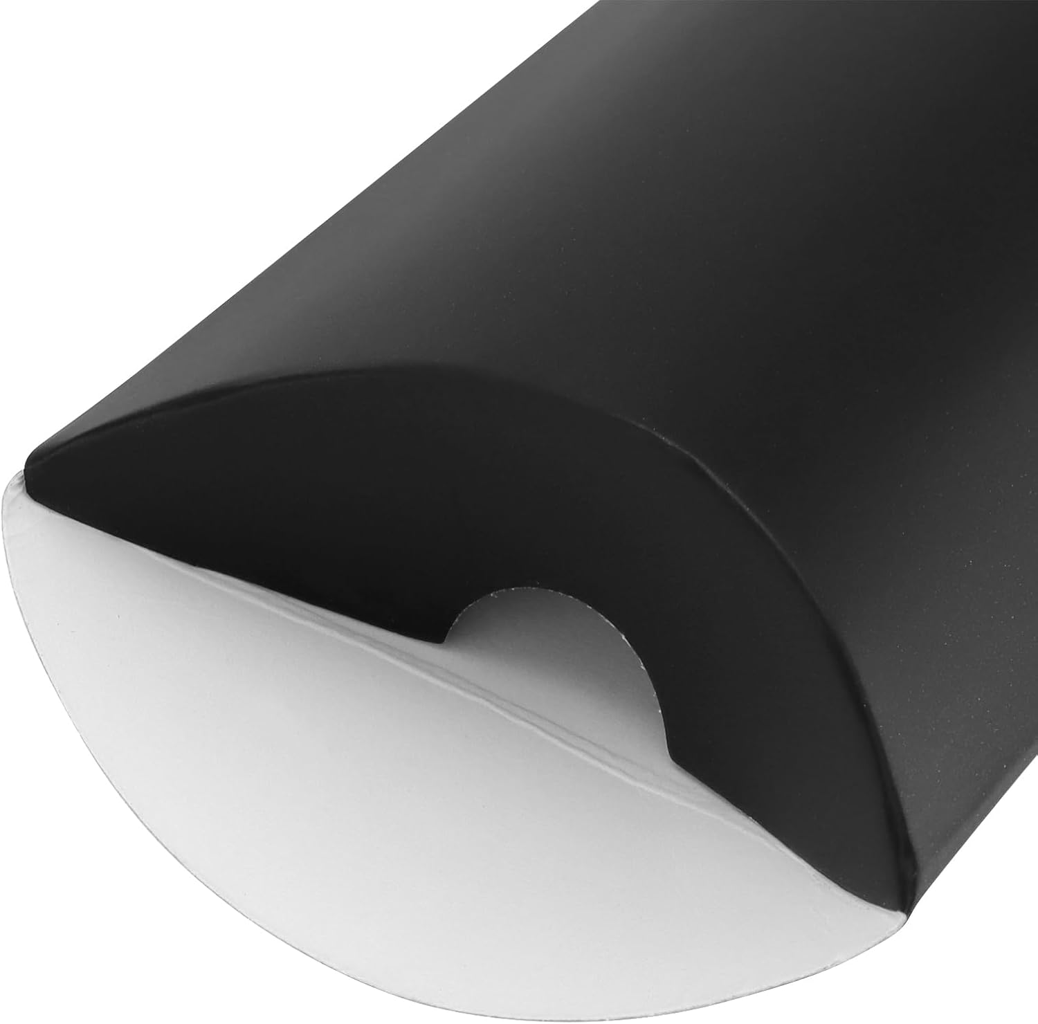 LEXININ 150 Pack Large Black Pillow Boxes