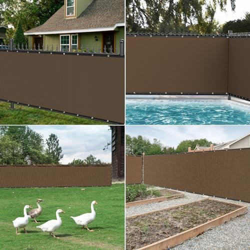 Winpull 6ft x 50ft Privacy Fence with Copper Grommets