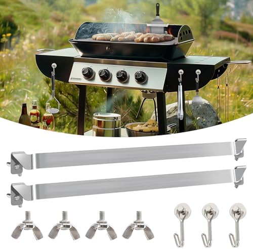 BelleBeau 63 Inch Griddle Spatula Holder 2 Pack