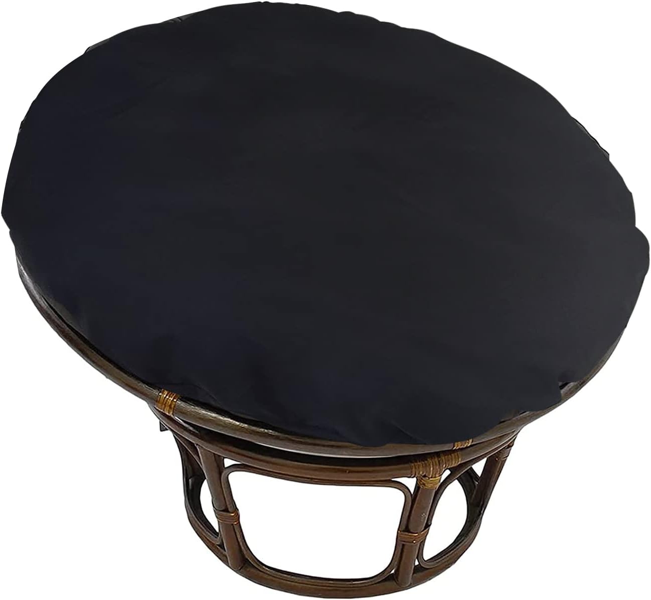 Waterproof Papasan Chair Cushion Cover Zippered Removable Design for 47-51 Inch