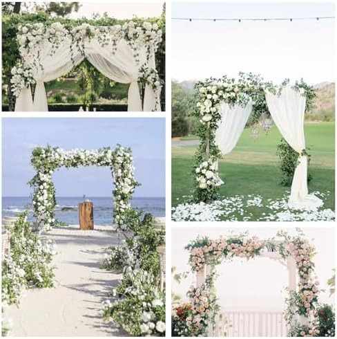 Wooden Wedding Arch 748FT Square Frame for Ceremony and Events