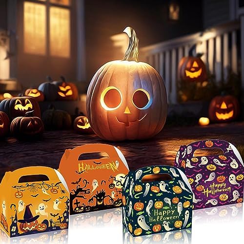 Partystadl 24Pcs Halloween Themed Treat Boxes