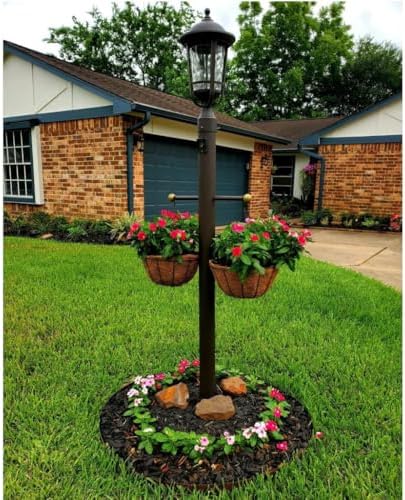 MTB Supply 14 Inch Hanging Planters with Coco Liner Pack of 4