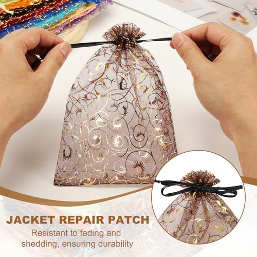 MECCANIXITY Organza Bags 100Pcs 51x71 Inch Candy Mesh Gift Bags