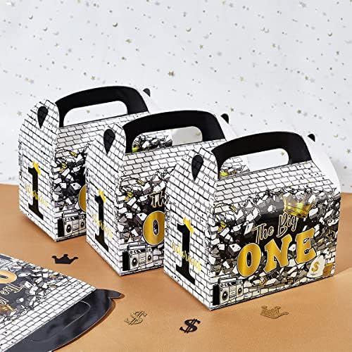 Fangleland 24pcs Hip Hop Birthday Gift Boxes with Handle