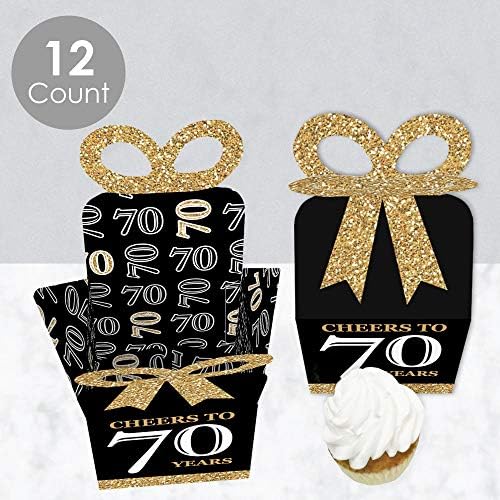 Big Dot of Happiness Birthday Favor Boxes Set of 12