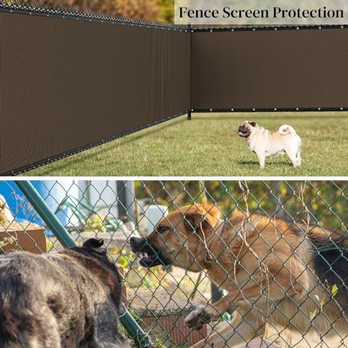 Winpull 6ft x 50ft Privacy Fence with Copper Grommets