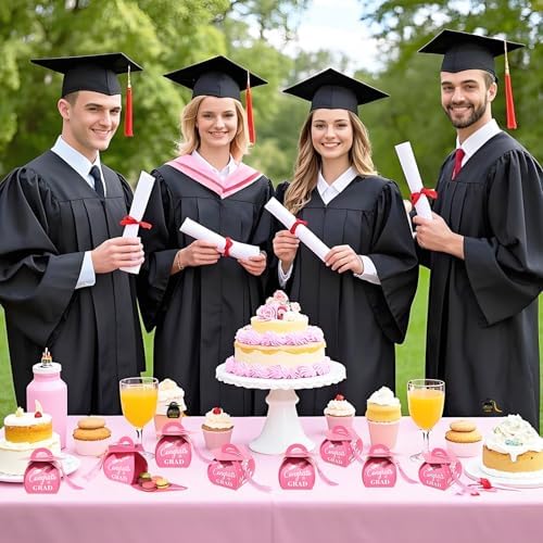 Glavatrix 40 Pcs Graduation Cap Gift Box with Tassel