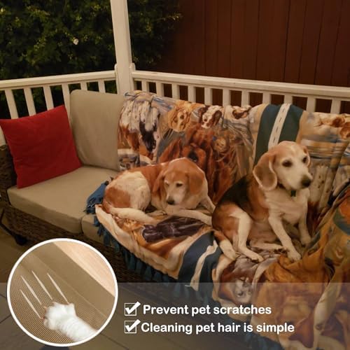 Sqodok Outdoor Cushion Covers 10PCS Set Camel