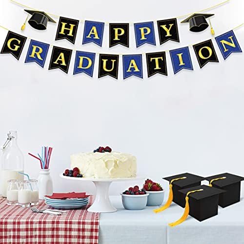 ZMCINER 30 PCS Graduation Cap Candy Boxes 2025