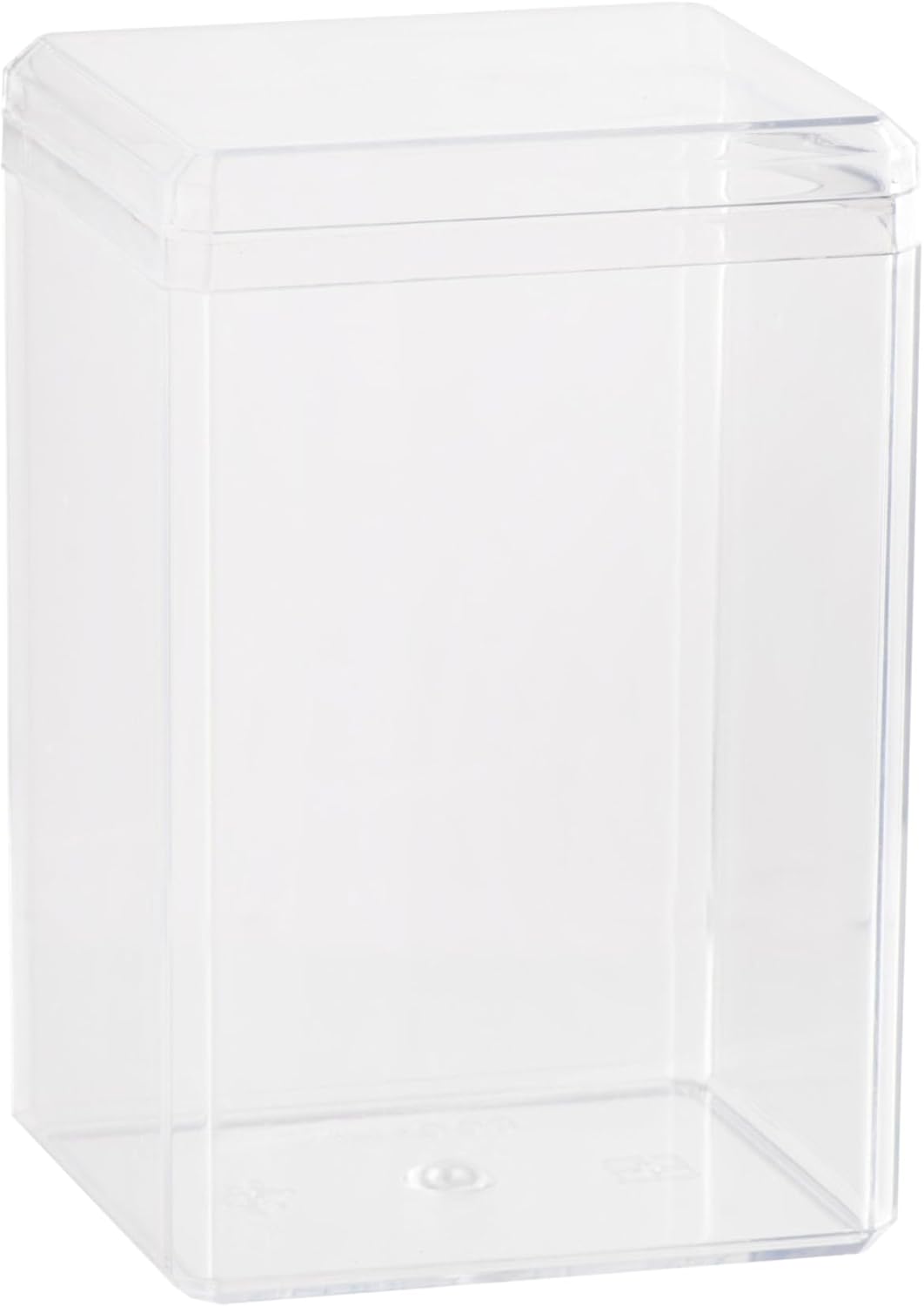 Hammont Acrylic Gift Boxes - 12 Pack Clear Cube Storage