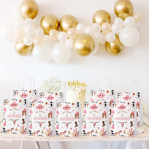 YXXHOME 24 Piece Cowboy Party Favor Bags