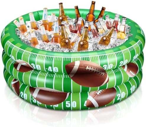 Football Inflatable Cooler with Large Capacity