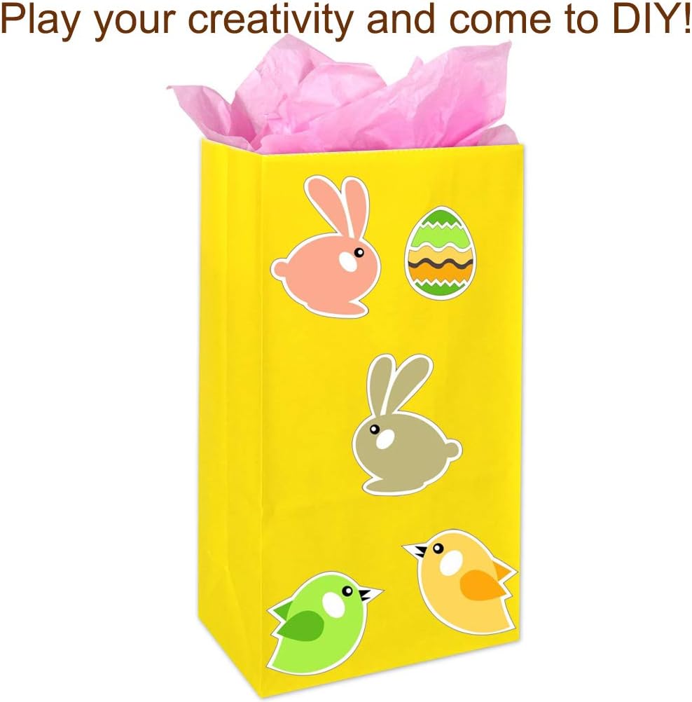 KEYYOOMY Mini Rainbow Party Bags 50 Count