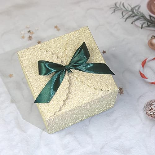 WEWILUCK Sparkling Gift Boxes for Christmas and Holiday Packaging