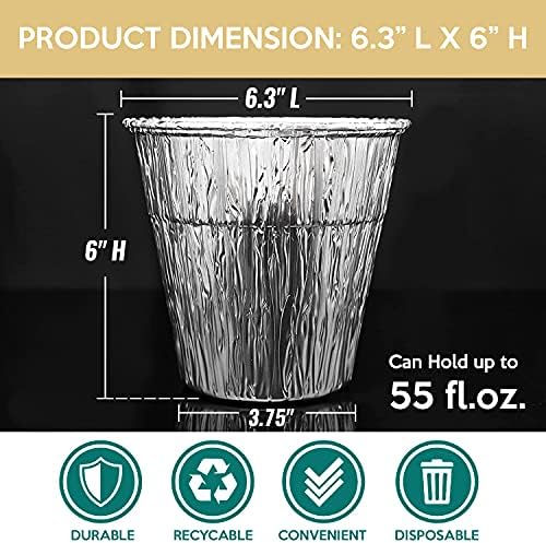 15 Pack Grease Bucket Liner for Pit Boss Grills 67292