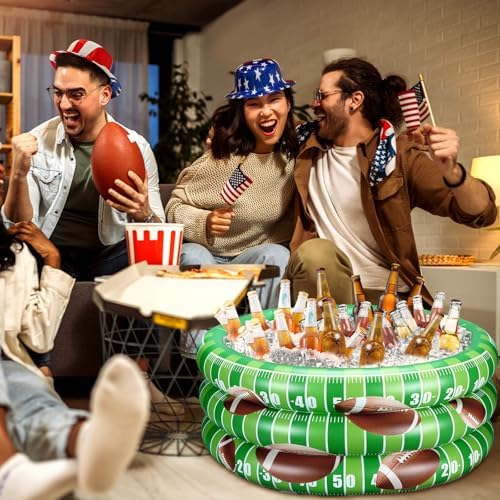 Football Inflatable Cooler with Large Capacity