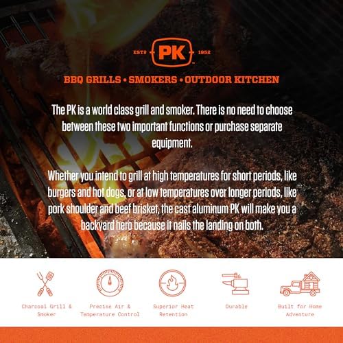 PK Grills Charcoal Basket Tray for BBQ