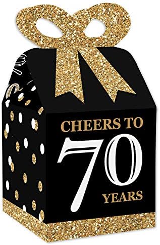 Big Dot of Happiness Birthday Favor Boxes Set of 12
