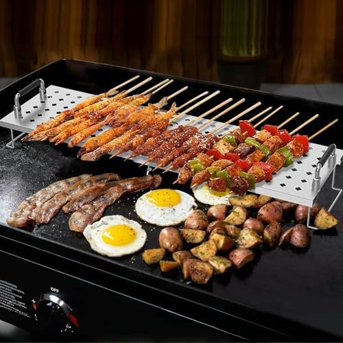 Adjustable Griddle Warming Rack for Blackstone 17 22 28 36 Inch