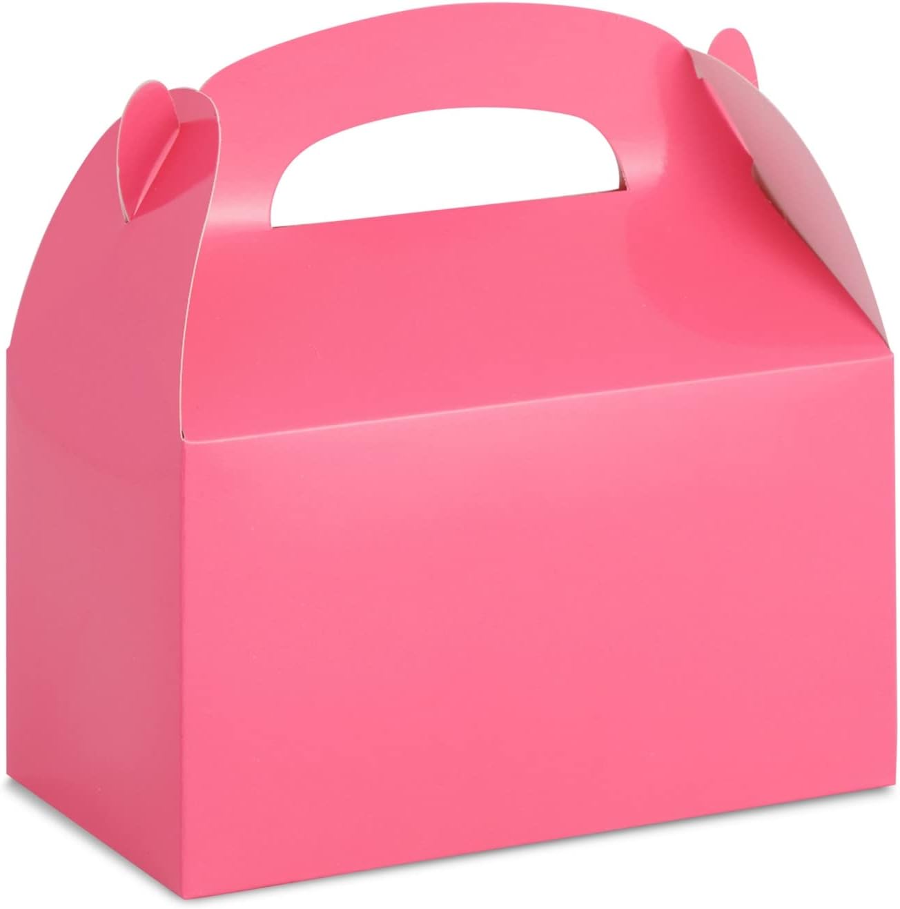 BLUE PANDA 24 Pack Pink Gable Boxes for Parties
