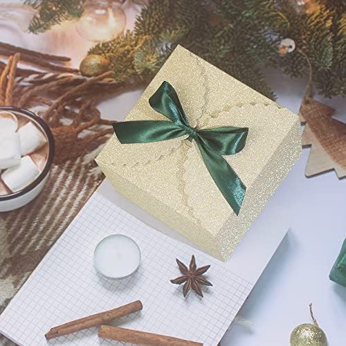 WEWILUCK Sparkling Gift Boxes for Christmas and Holiday Packaging