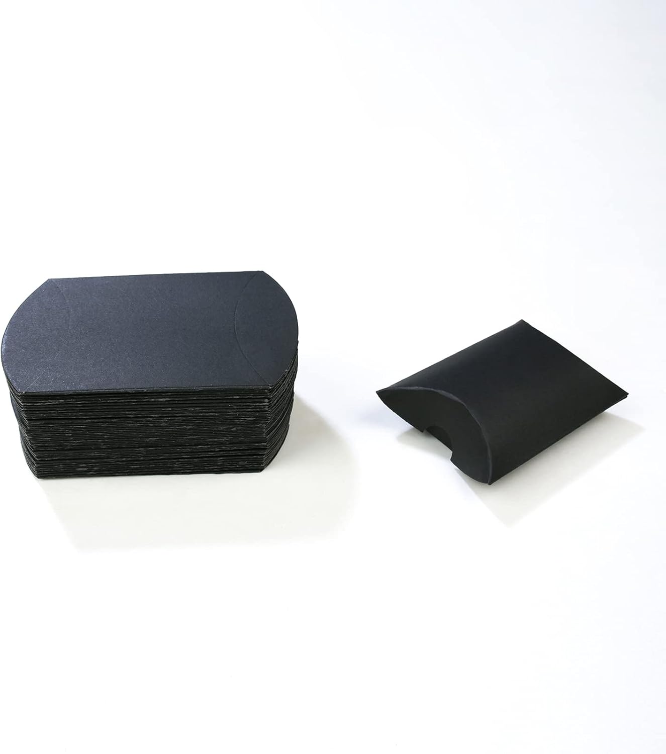 Meetppy Mini Black Kraft Paper Candy Boxes 50pcs Wedding Favor Box