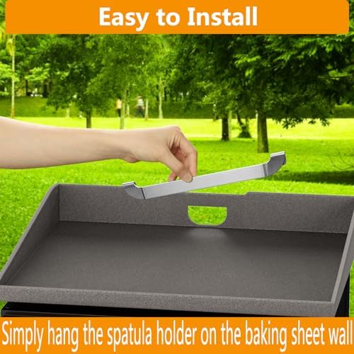 10 Inch Magnetic Spatula Holder for Griddle