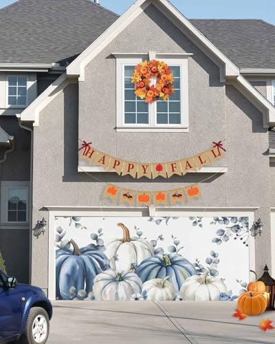 Thanksgiving Garage Door Banner 7x8 ft