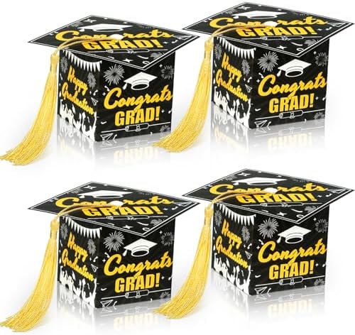 KPOSIYA Graduation Cap Gift Boxes with Tassel 32pcs 1