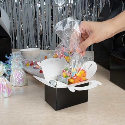 Restaurantware Bio Tek 4x25x25 Inch Gable Boxes - 25 Pack